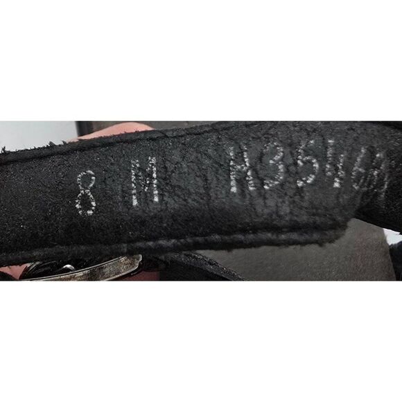 SAS Womens Black Leather Tripad Comfort Sandals With Adjustable Straps - Picture 7 of 8